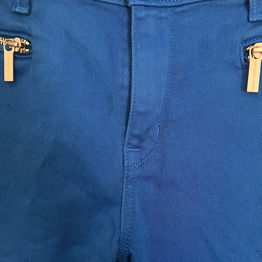 Micheal Kors Royal Blue Skinny Jeans-Blue - Picture 5 of 10